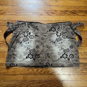 Vintage Suspender Mini Skirt